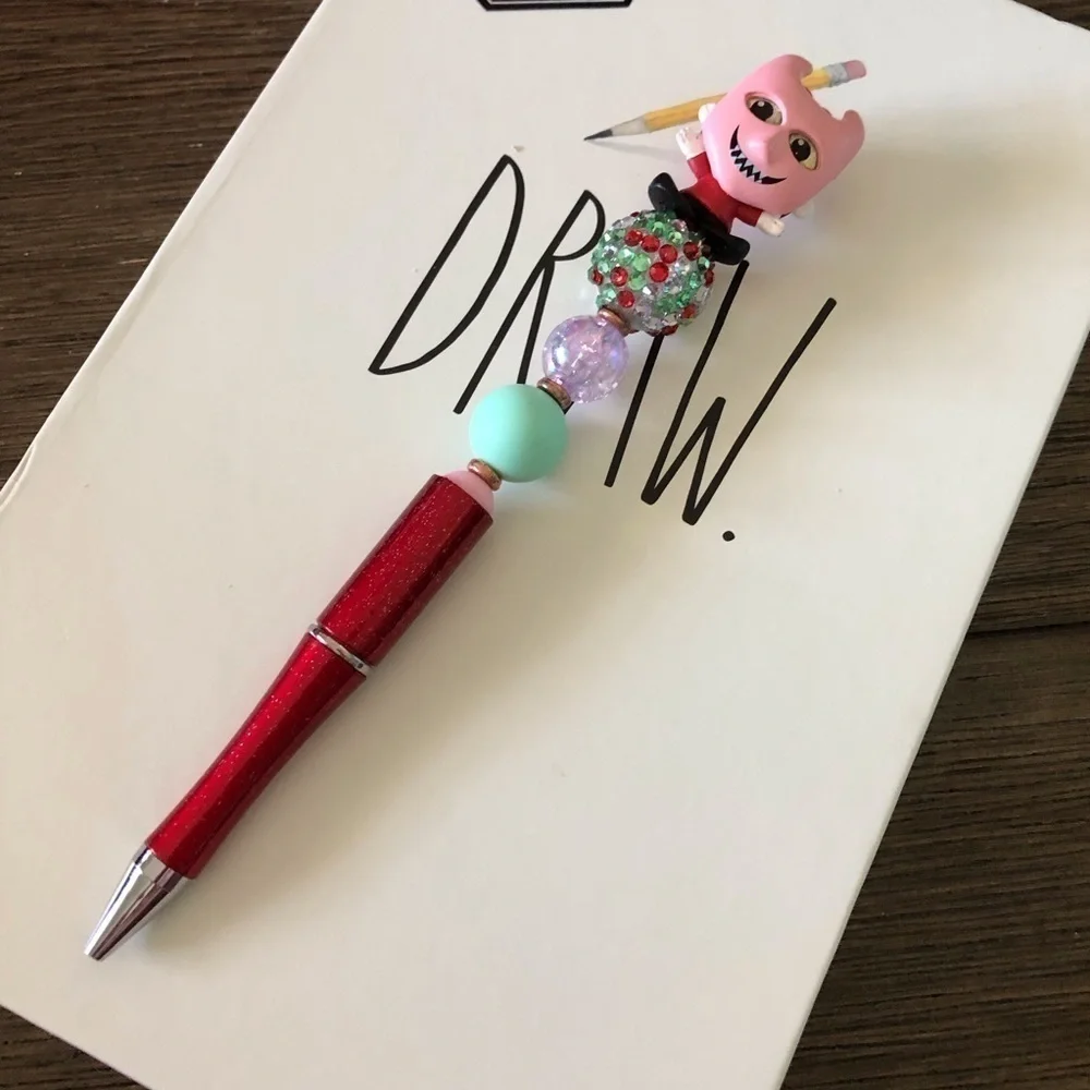 Disney Doorables: Nightmare Before Christmas: Lock handmade beaded pen